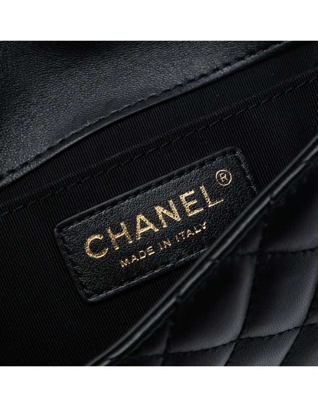 Pre-Loved by Azura Reborn - Pre-Loved CC Quilted Lambskin Side Packs Flap