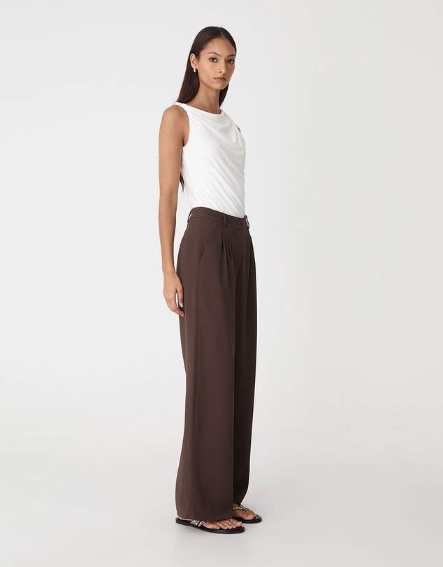 Forcast - Rumy Wide Leg Tailored Pants