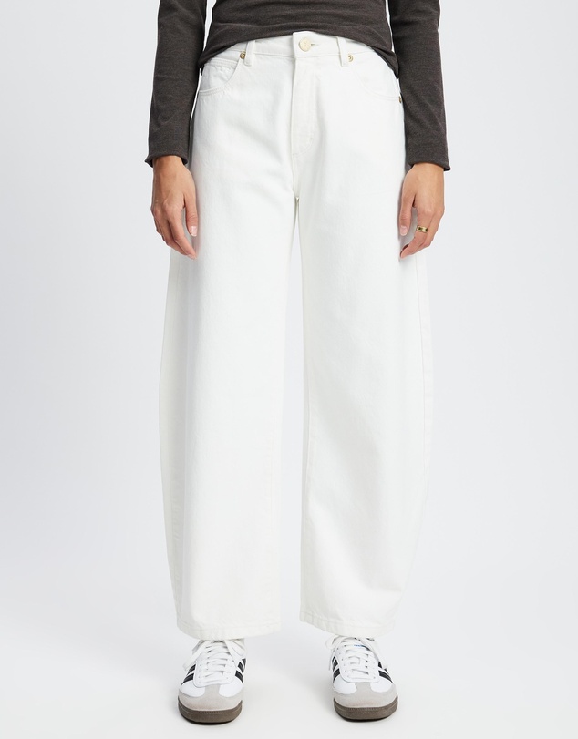 Abrand - 95 Barrel Crop Jeans - ICONIC EXCLUSIVE