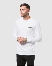 DVNT - Saxon Embroidery Long Sleeve Tee
