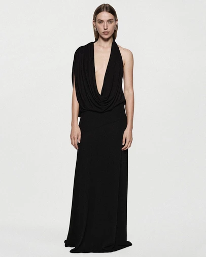 MISHA - Jersey Cowl Gown