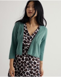 Seasalt - Seasalt Cornwall Blue Vanessa Knitted Cardigan