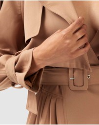 Belle & Bloom - Manhattan Cropped Trench