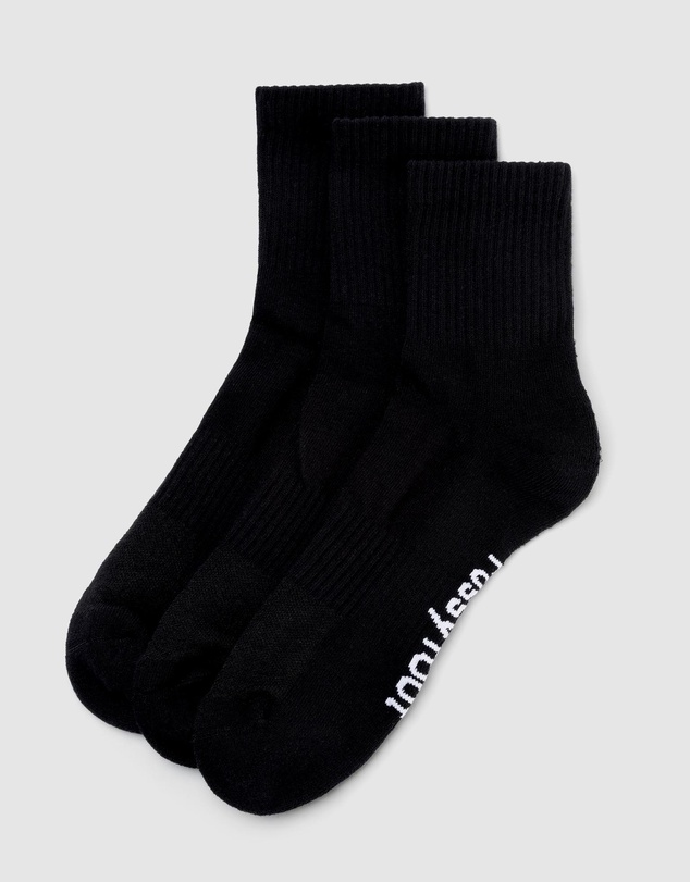 Pussyfoot - 9 Pack Unisex Sport Quarter Crew Socks
