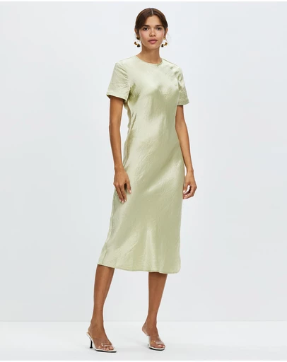 Third Form - Crush Bias Tee Midi Dress