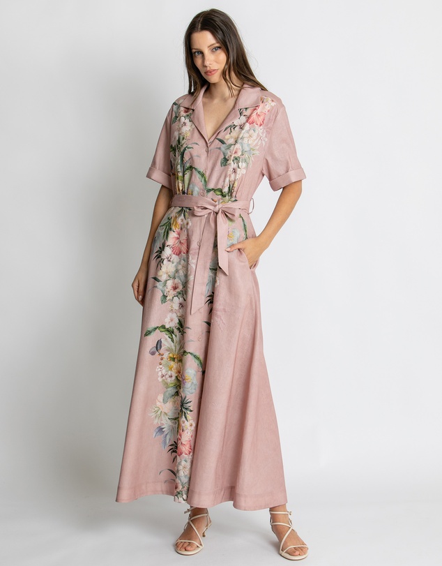 KACHEL - Violet Maxi Dress