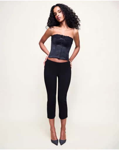 Guizio - Straight Leg Capri Pants