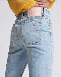 ONE TEASPOON - Fleetwood Artiste Charlie Slim High Waist Flared Jeans