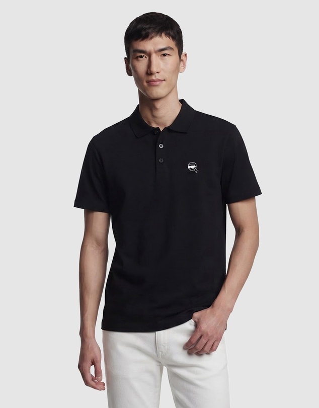 Karl Lagerfeld - Ikon Jersey Polo Shirt