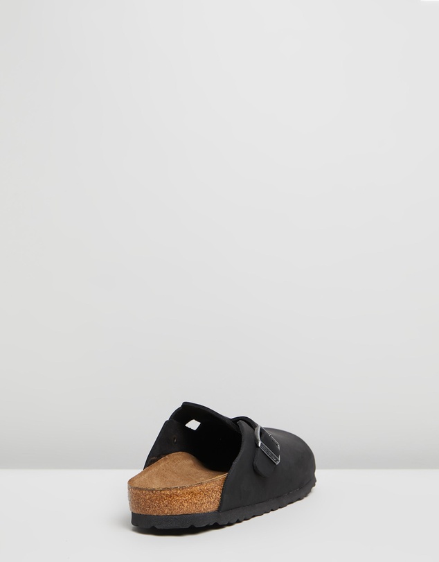 Birkenstock - Boston Nubuck Oiled Narrow - Women's