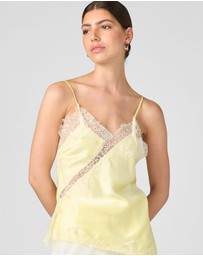 MVN - Asymmetrical Lace Top