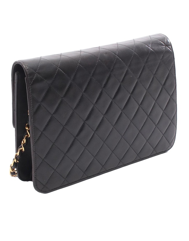 Pre-Loved by Azura Reborn - Pre-Loved Medium CC Quilted Lambskin Single Flap