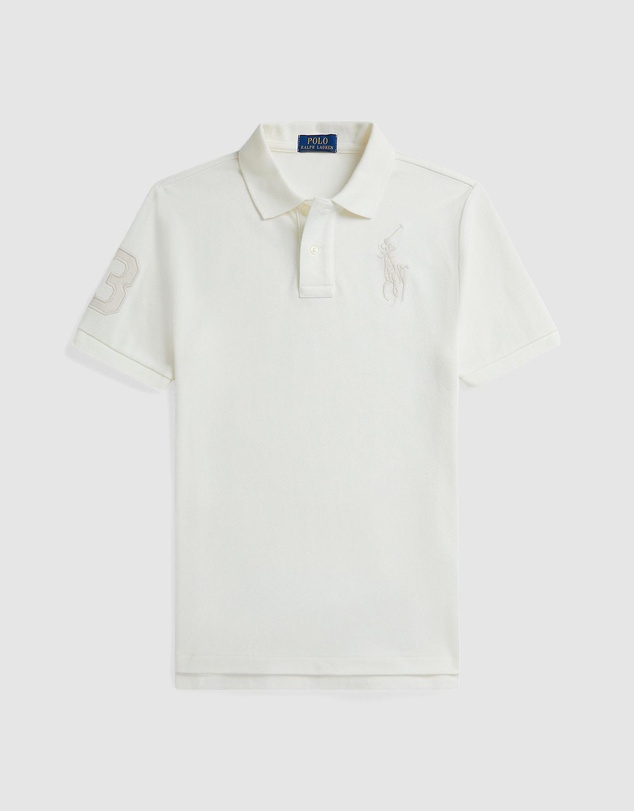 Polo Ralph Lauren - Big Pony Cotton Mesh Polo Shirt - Teens