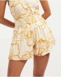 Amelius - Rosemallow Pleated Short