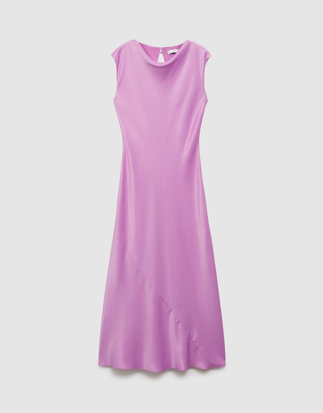 M.N.G - Noelis Satin Midi Dress