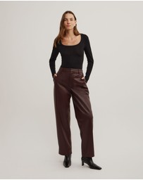 Witchery - Scoop Neck Long Sleeve Top