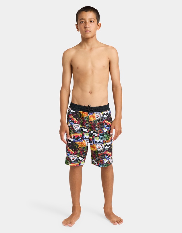 Billabong - Boys 8 to 16 Boys Sticker Pack Layback 18