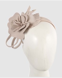 Max Alexander - Felt Nude Flower Fascinator