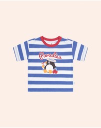 Huxbaby - Paradiso Percy Stripe Tee - ICONIC EXCLUSIVE - Babies-Kids