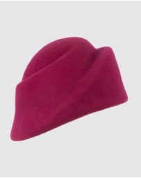 Max Alexander - Fuchsia Winter Felt Designer Hat