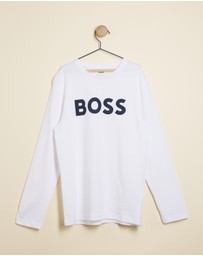 BOSS - Long Sleeve T-Shirt - Kids-Teens