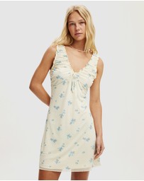 Cotton On - Jenna V Neck Mini Dress