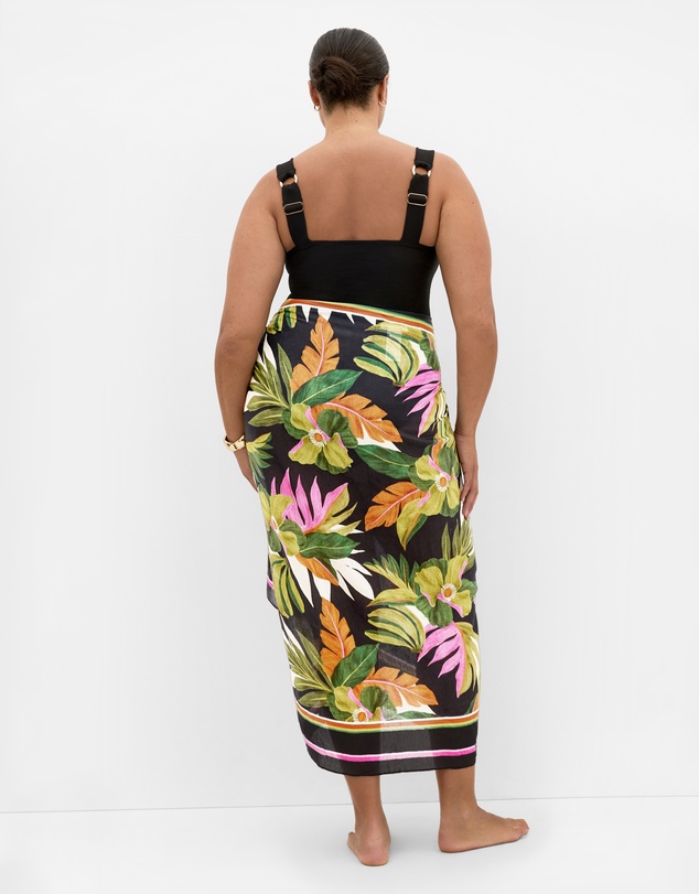 City Chic - Paradiso Print Sarong