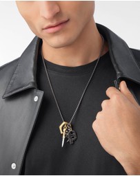 Philipp Plein - Plein Valentine IP Gun Necklace