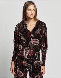 LENNI the label - Firefly Burnout Blouse