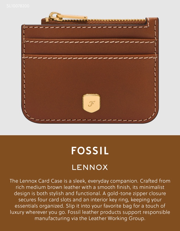 Fossil - Lennox Brown Card Case