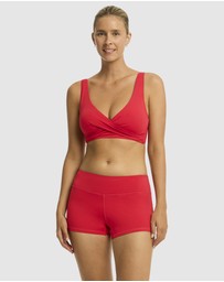 Sea Level Australia - Essentials Cross Front Multifit Bra Top