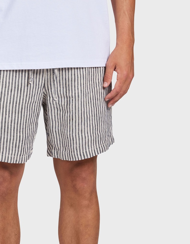 Academy Brand - Stripe Riviera Linen Short