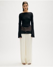 Minima Esenciales - Olen Sheer Layered Top