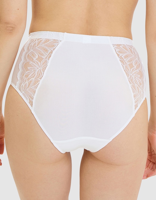 Sans Complexe - Suzan Lace & Microfiber High Waist Brief