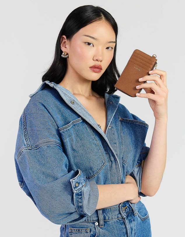 SABEN - Winona Card Holder Tan