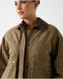 GUESS - Manon Cropped Field Jacket