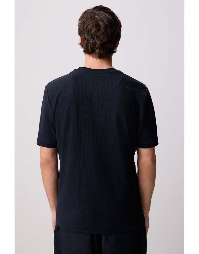 NEXT - Textured T-Shirt Regular Fit