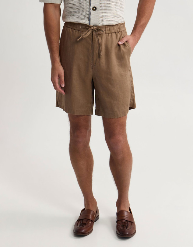 Oxford - Carlos French Linen Shorts
