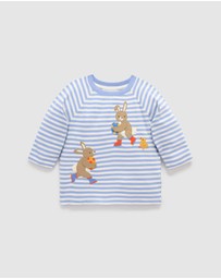 Purebaby - Bunny Egg Thief Tee -Kids-Babies
