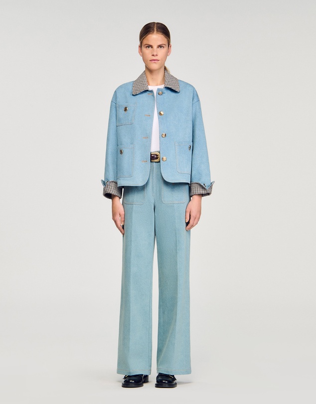 Sandro - Elias Denim Jacket