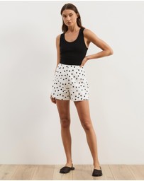 Atmos&Here - Astrid Linen Blend Shorts