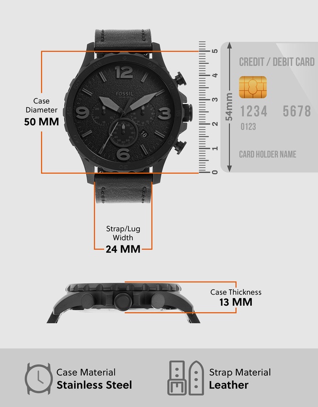 Fossil - Nate Men's Analogue Watch