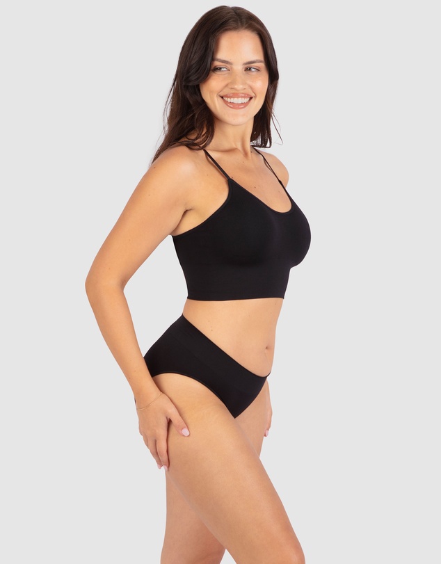 B Free Intimate Apparel - Long Line Spaghetti Strap Bralette (A-B-C-D-DD-E-F) Cup