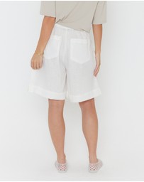 ALEXANDRA - Juny Shorts White