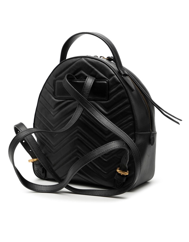 Pre-Loved by Azura Reborn - Pre-Loved Small GG Marmont Matelasse Leather Backpack