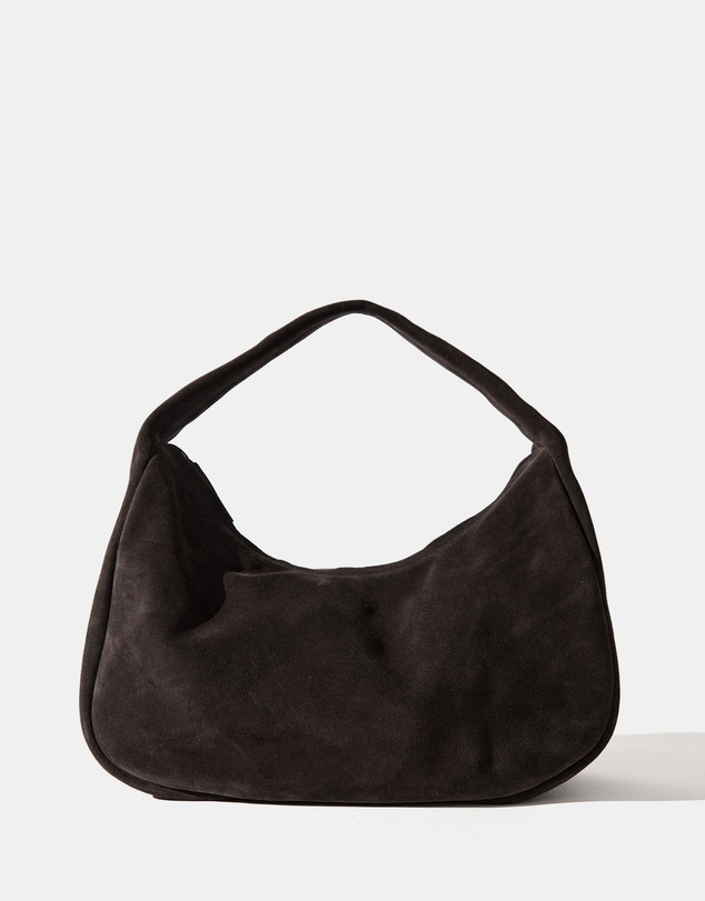 St. Agni - Suede Large Bon Bon Bag