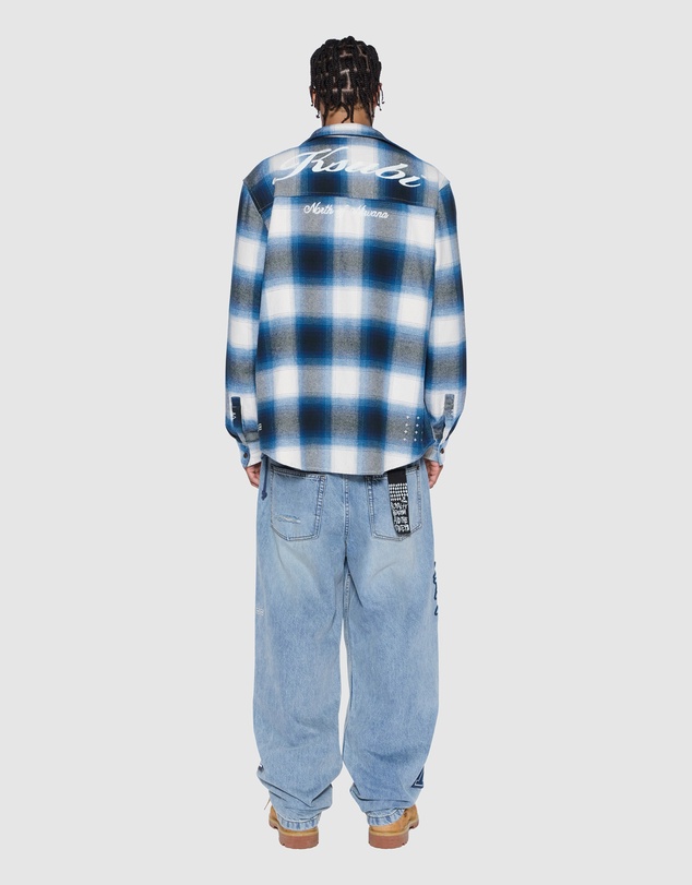 Ksubi - Rosebowl LS Shirt Salted Blue