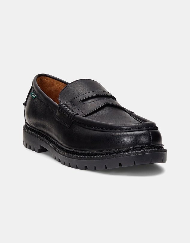 Polo Ralph Lauren - Jett Lug-Sole Leather Penny Loafers - Men's