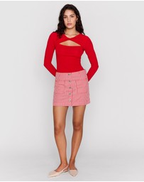 MINKPINK - Rosa Twist Front Top