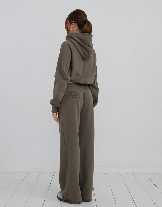 Pinky & Kamal - Raw Hem Trackpants